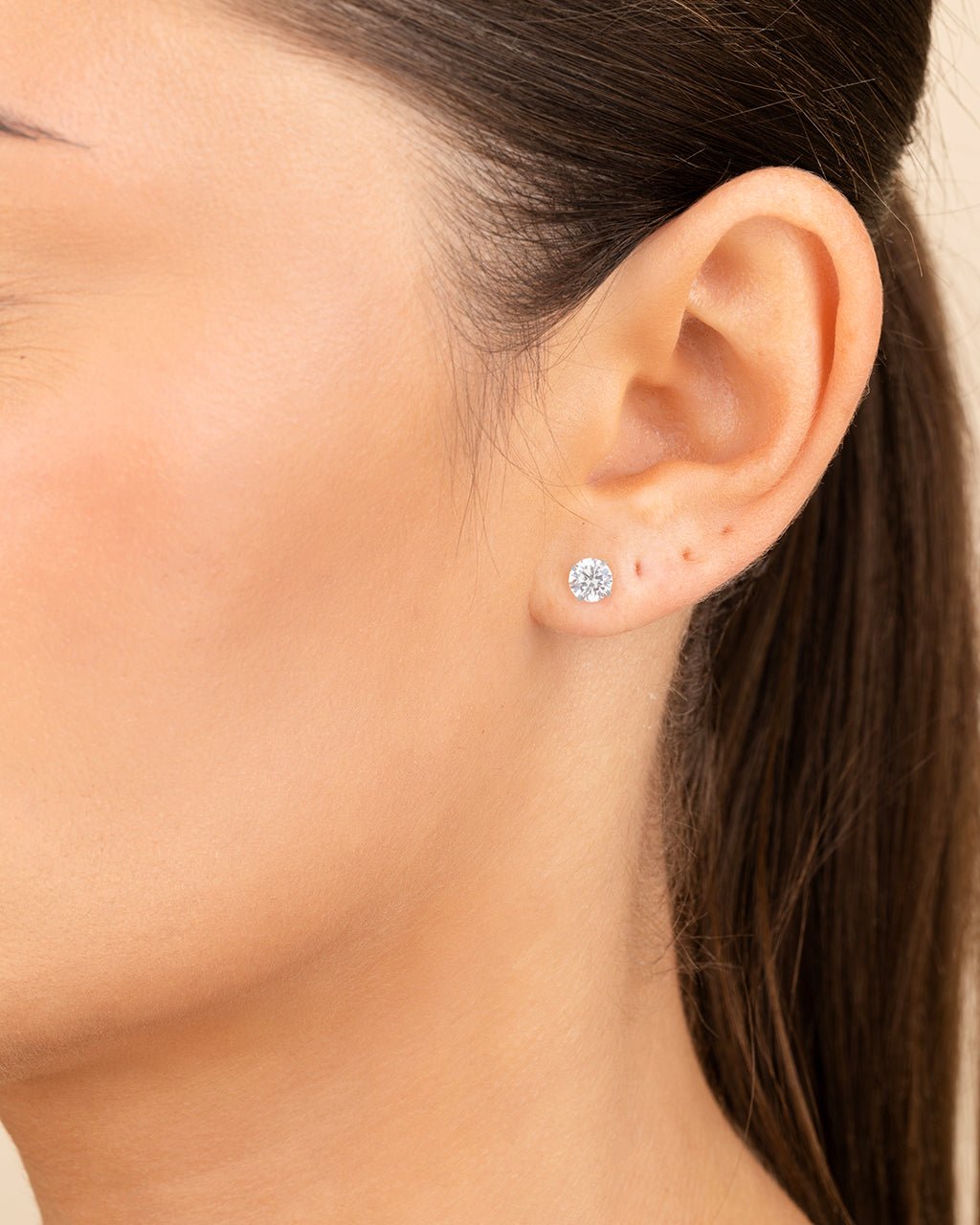 Sterling Silver Everyday Essential CZ Studs