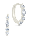 Sterling Silver Kensington Micro Hoops