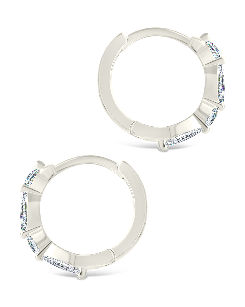 Sterling Silver Kensington Micro Hoops