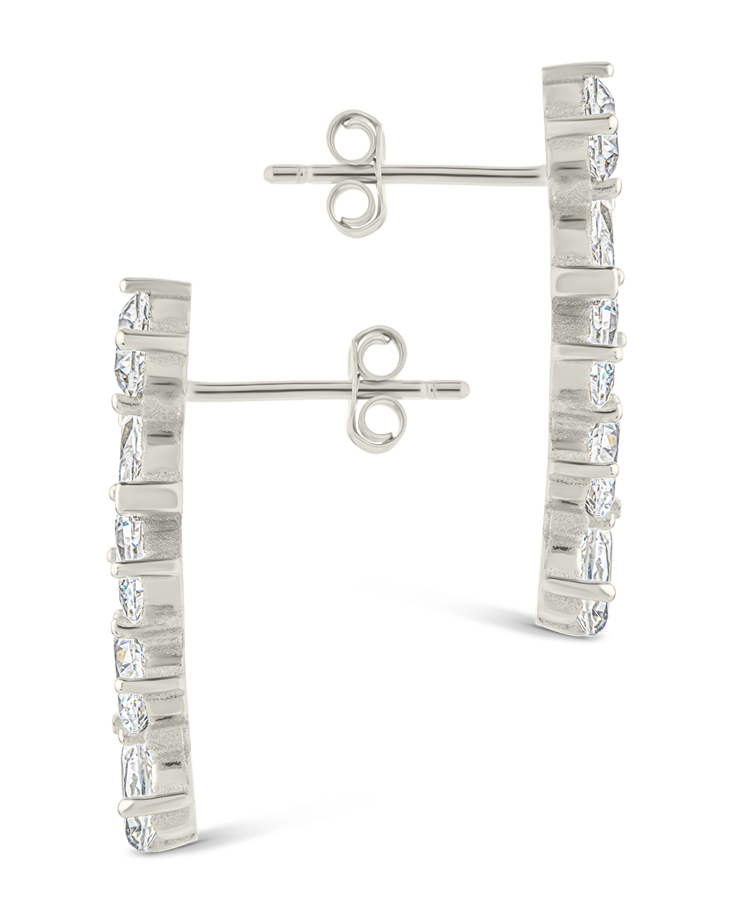Sterling Silver Blythlyn CZ Studs