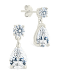 Sterling Silver Imogen CZ Studs