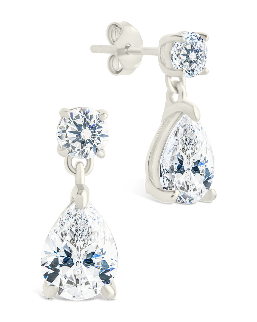 Sterling Silver Imogen CZ Studs