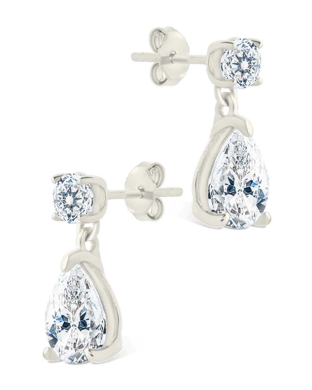 Sterling Silver Imogen CZ Studs