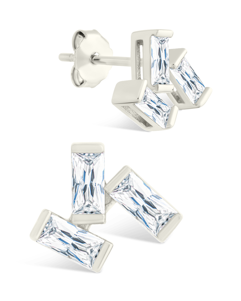 Sterling Silver Macy CZ Studs