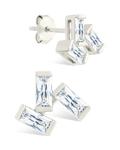 Sterling Silver Macy CZ Studs