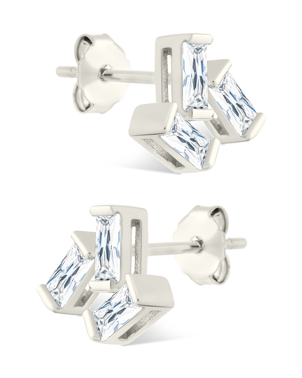 Sterling Silver Macy CZ Studs
