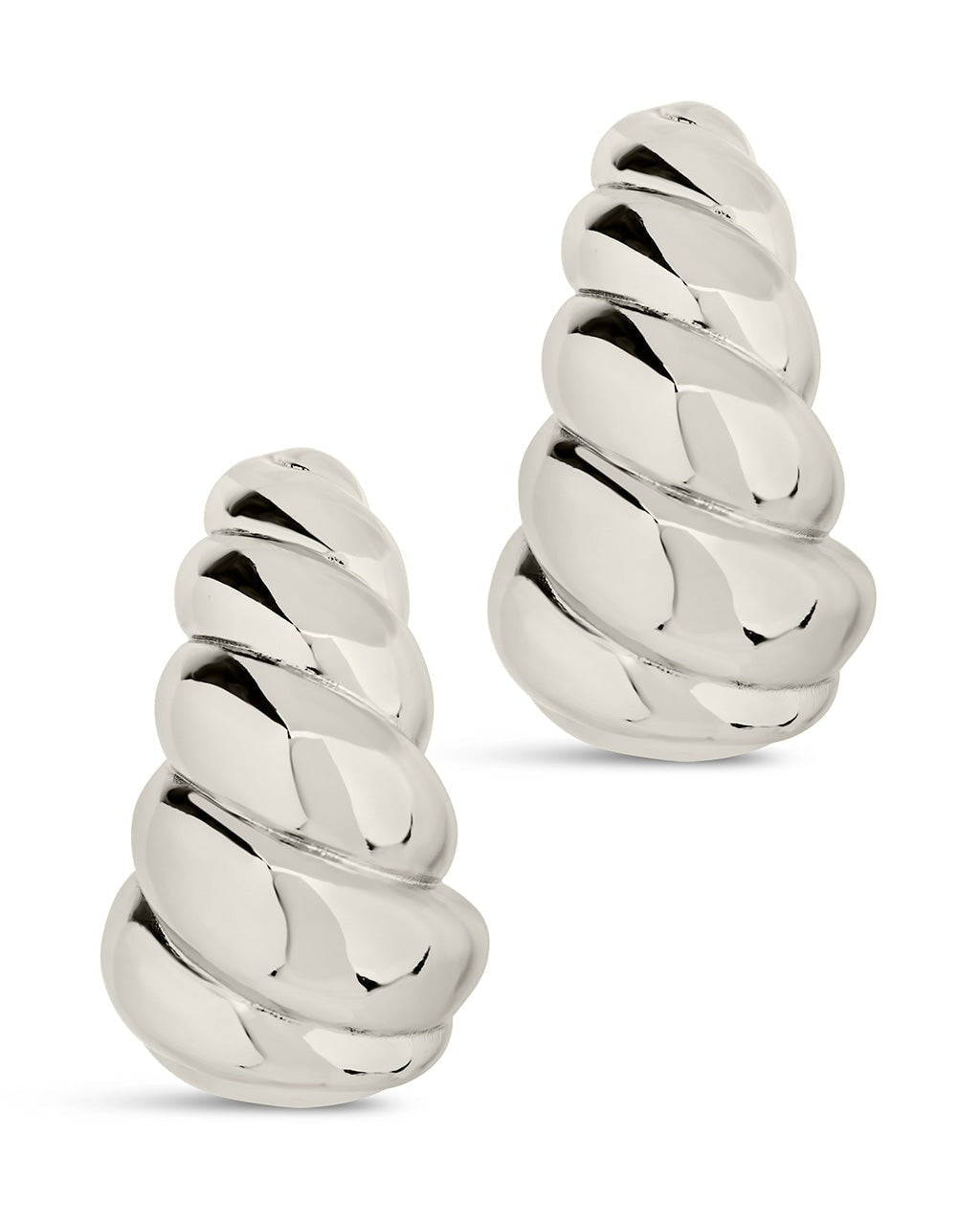 Bobine Statement Stud Earrings