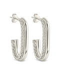 Callista Braided Suspender Earrings