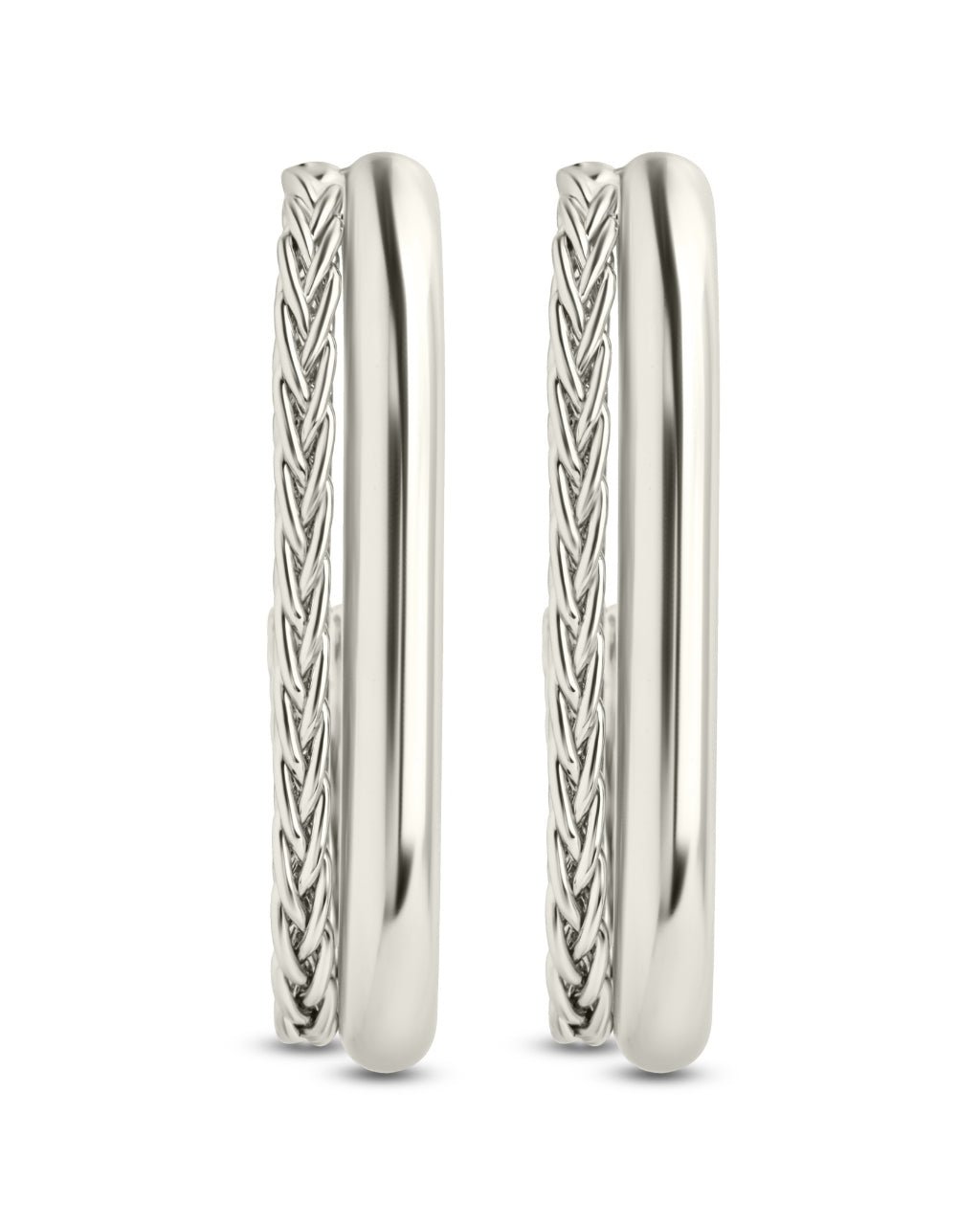 Callista Braided Suspender Earrings