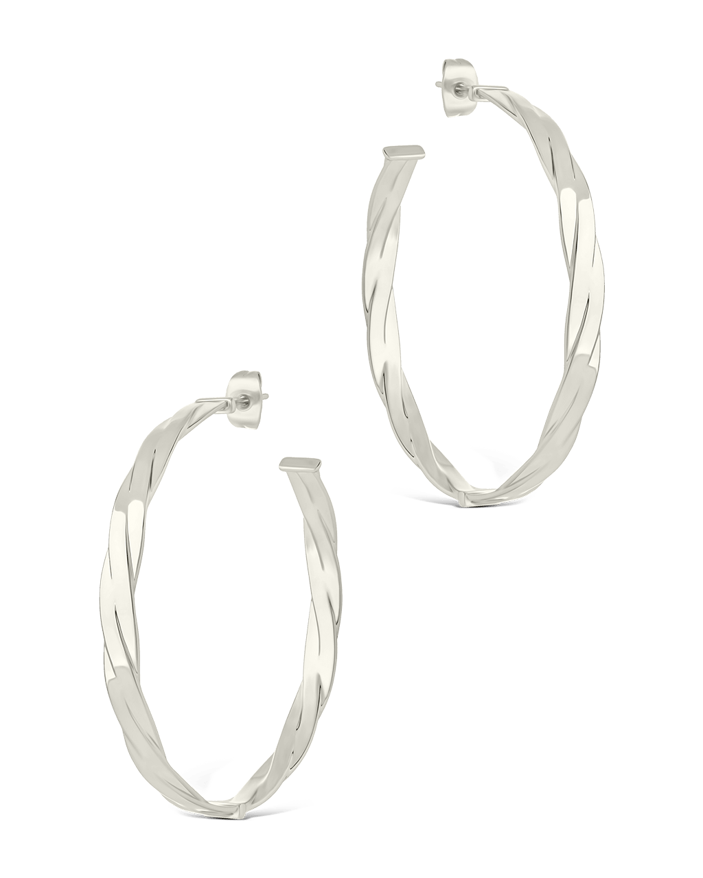 Temperance Braided Hoops