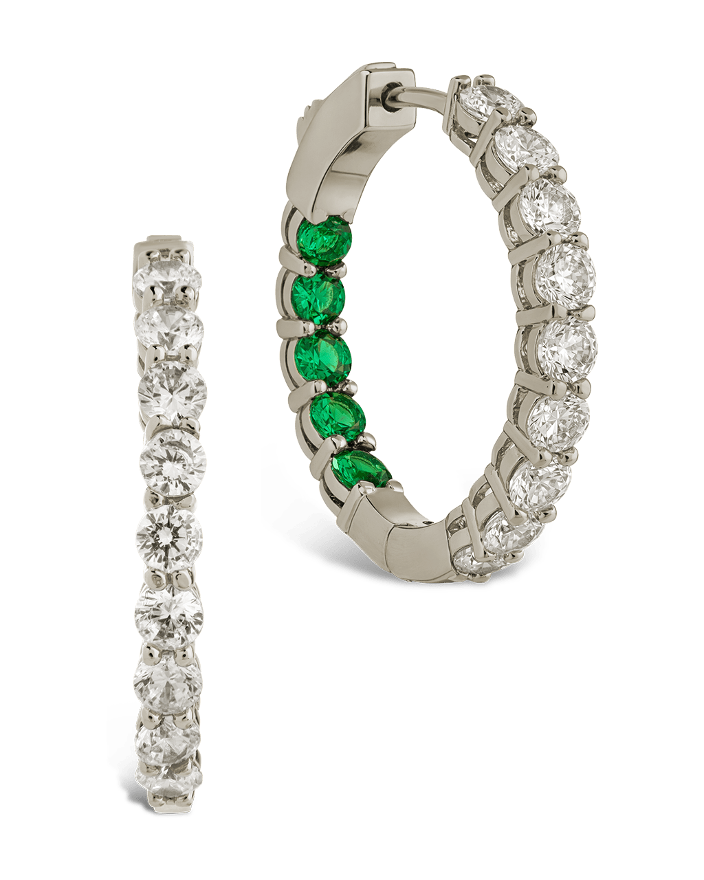 Karsyn Emerald Classic Hoops