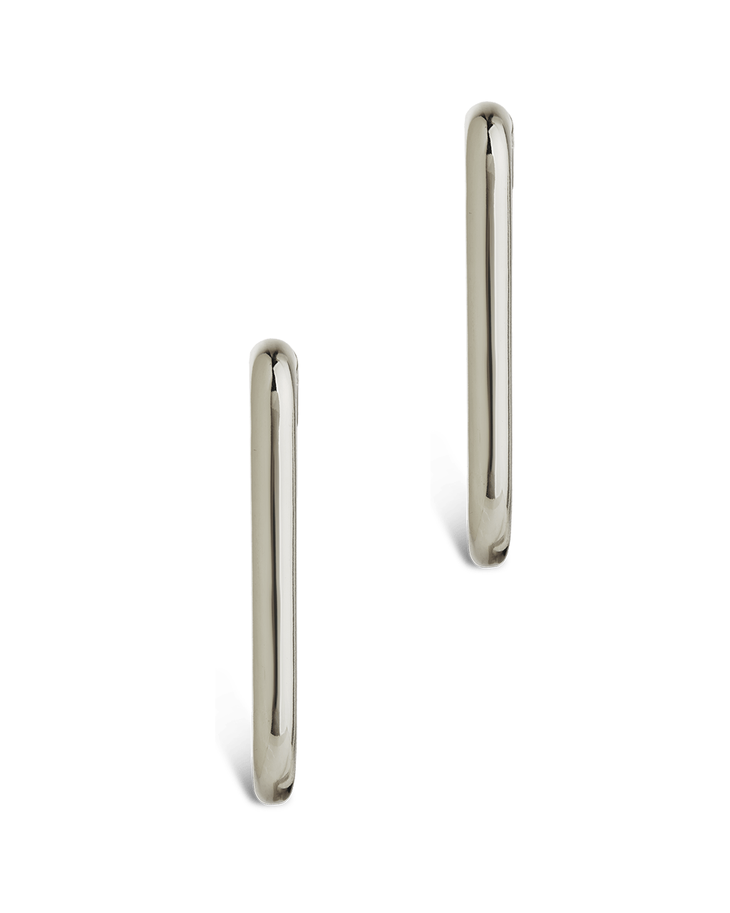 Kaylani Elongated Geo Hoops