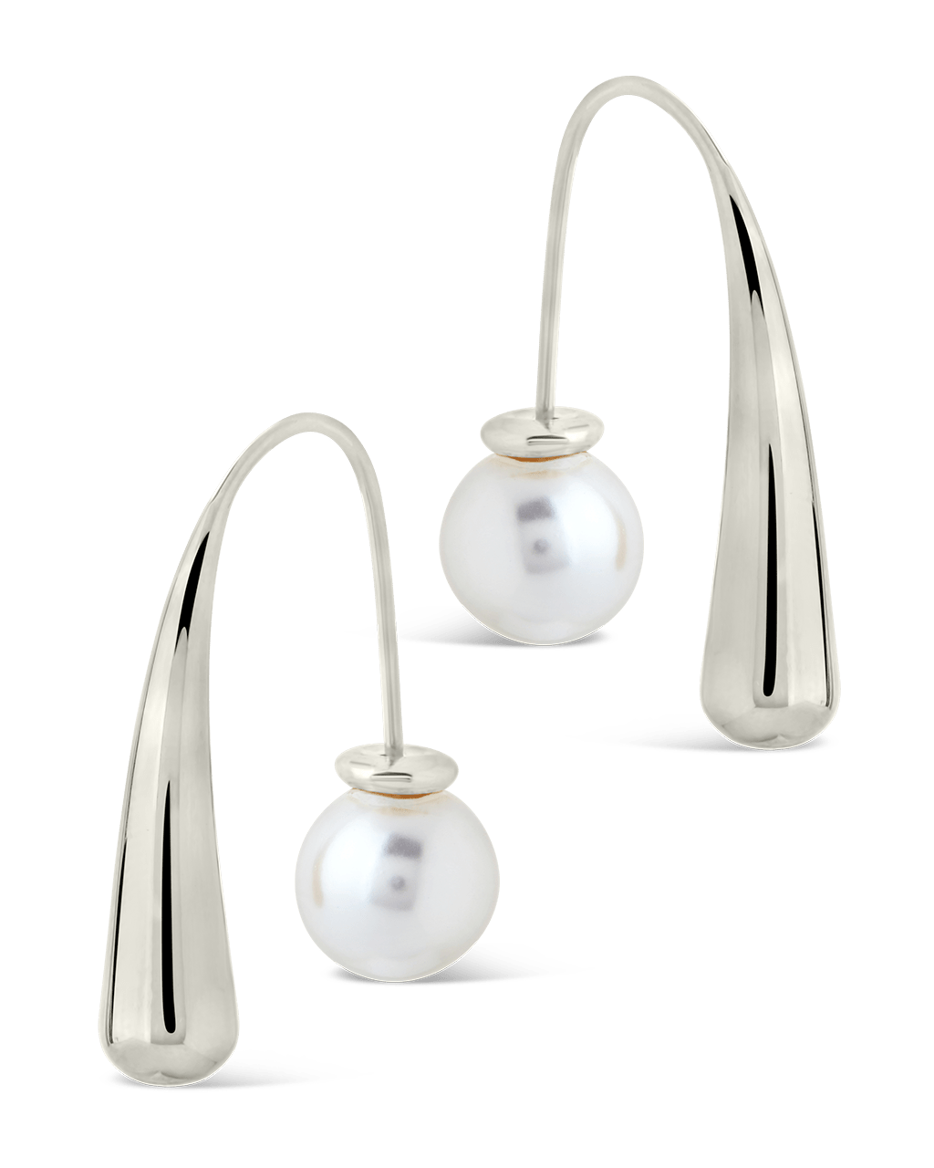 Heidi Pearl Threader Earrings