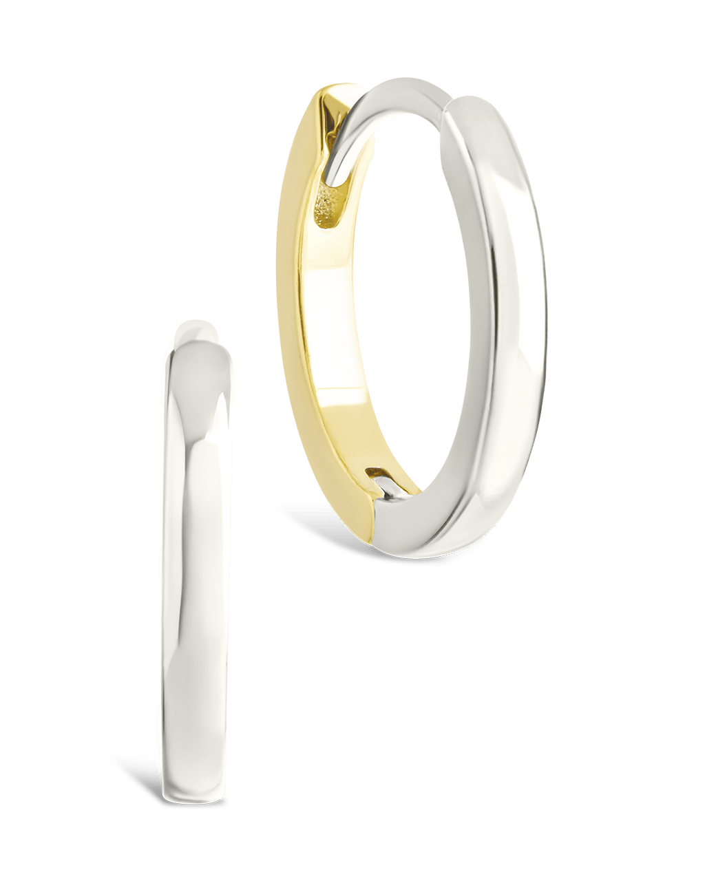 Sterling Silver Tinsley Micro Hoops