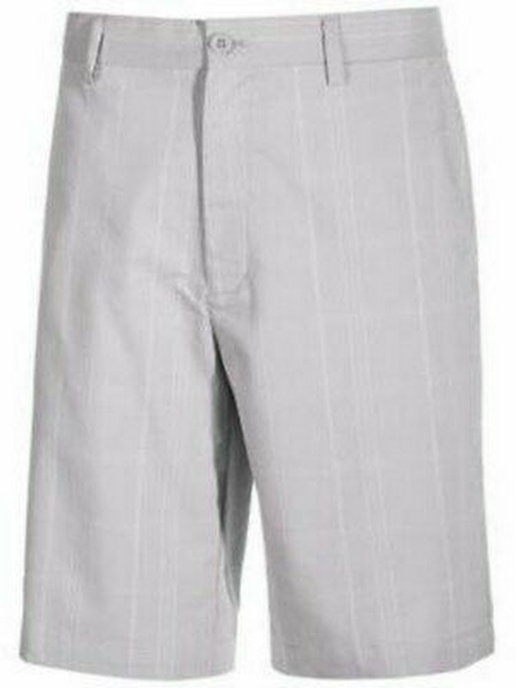 Attack Life by Greg Norman Mens 11 Plaid Golf Shorts