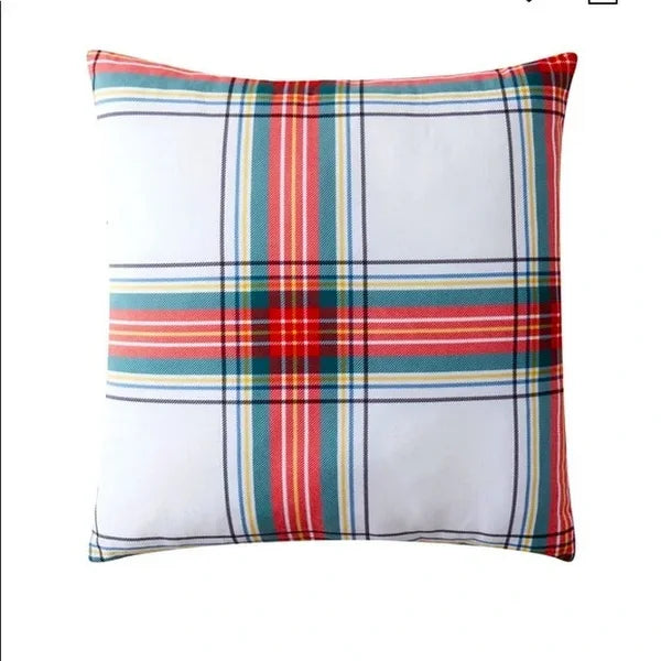Birch Trails Plaid Reversible Decorative Pillow, 24 x 24""