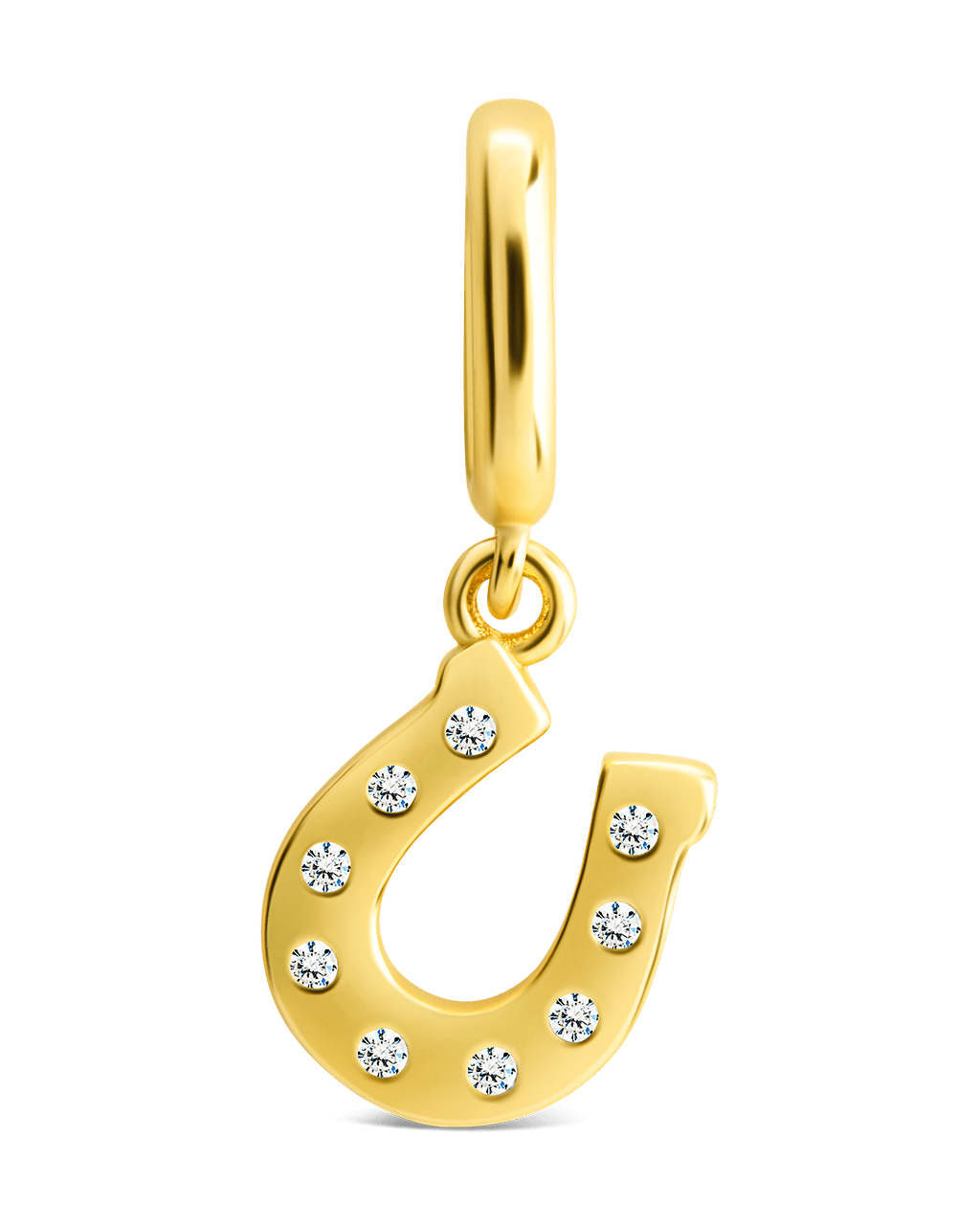 Sterling Silver Horseshoe Charm