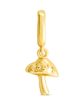 Sterling Silver Mushroom Charm