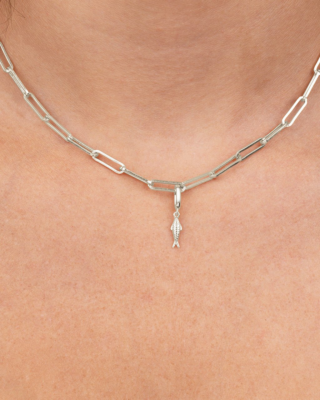 Sterling Silver Fish Charm