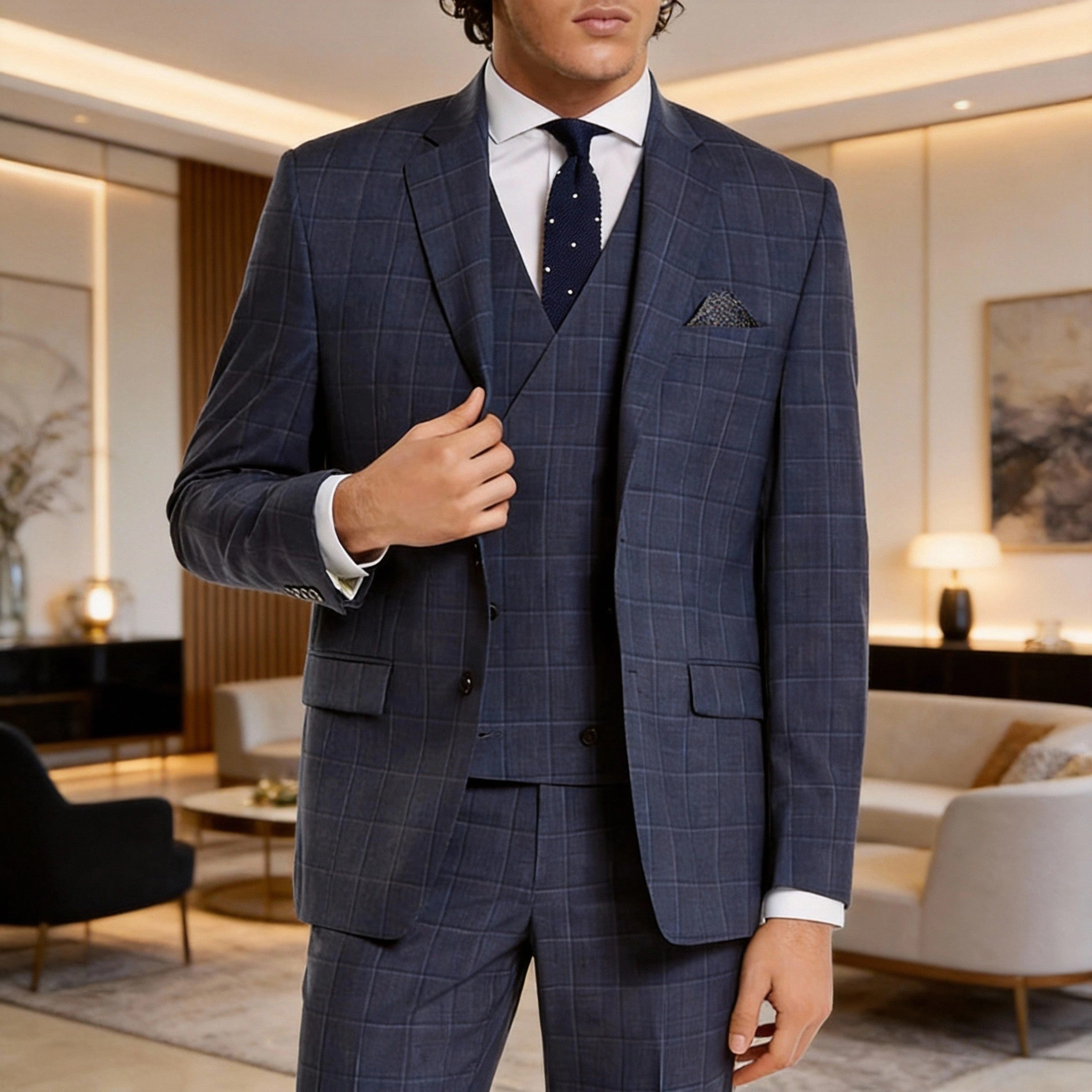 Lauren Ralph Lauren Men's Ultraflex Classic-Fit Wool Suit Jacket