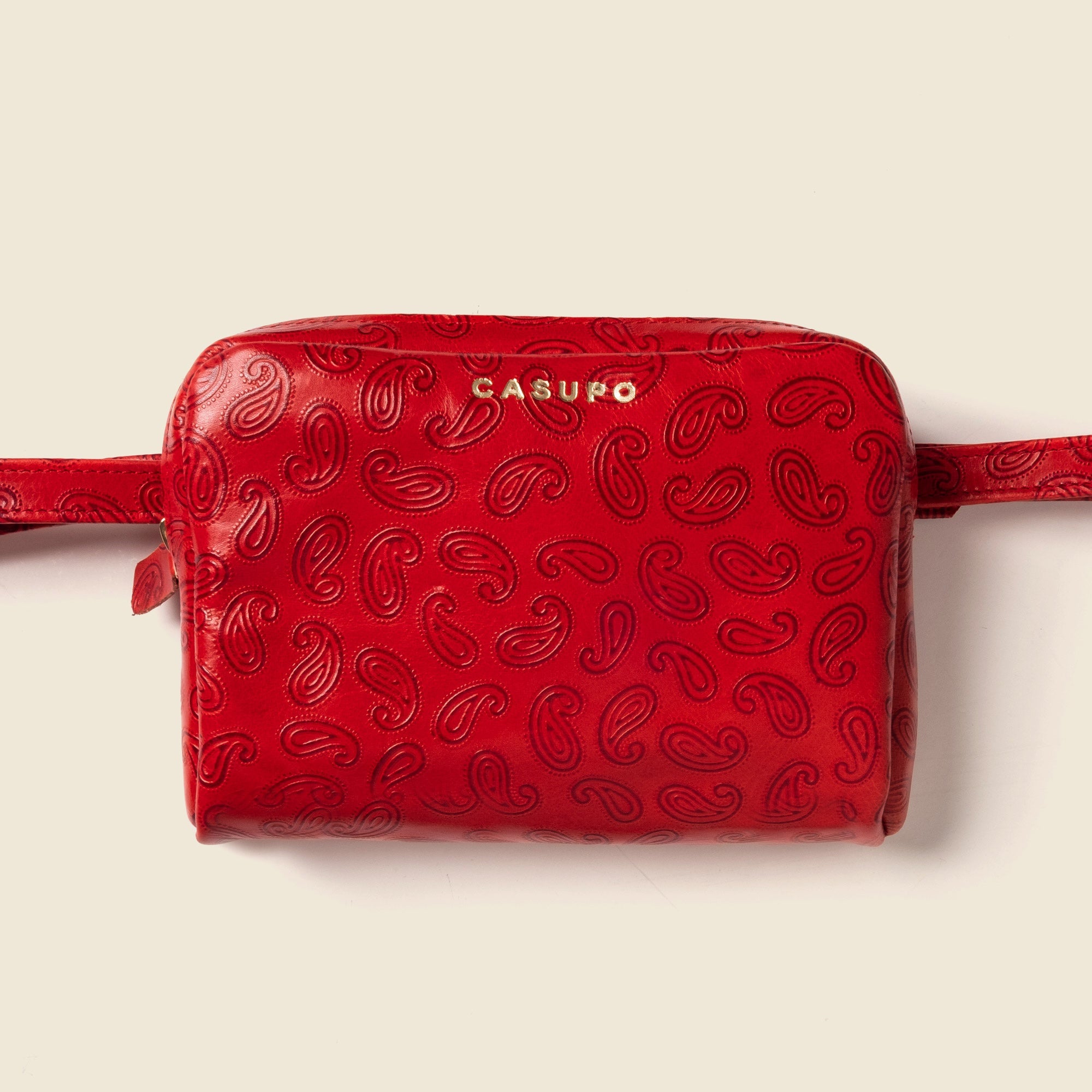 Fanny Pack - Red Paisley