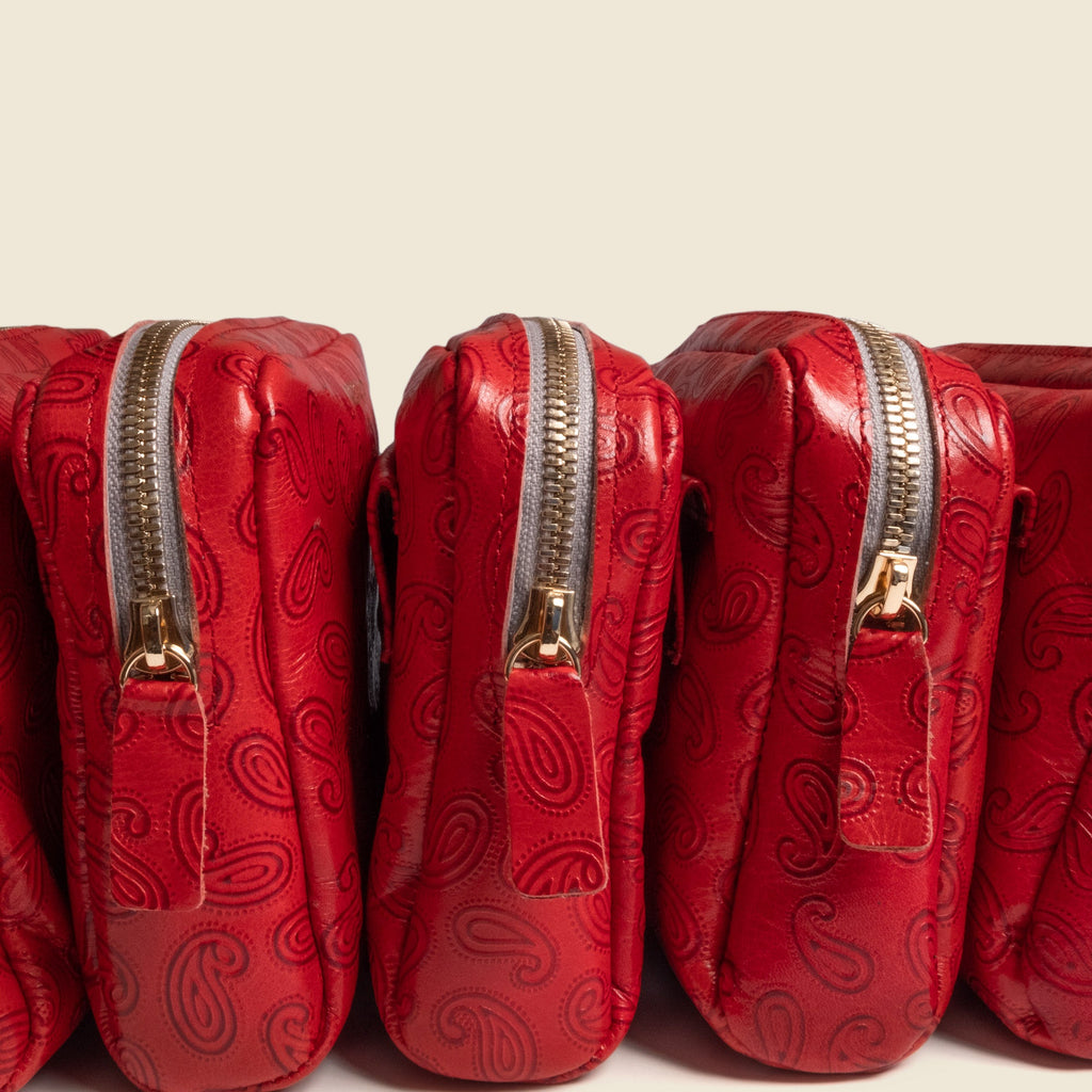 Fanny Pack - Red Paisley