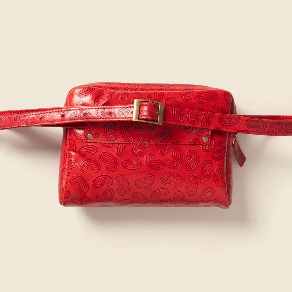 Fanny Pack - Red Paisley