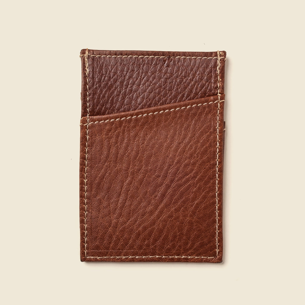 Minimalist Wallet with RFID Protection - Chocolate
