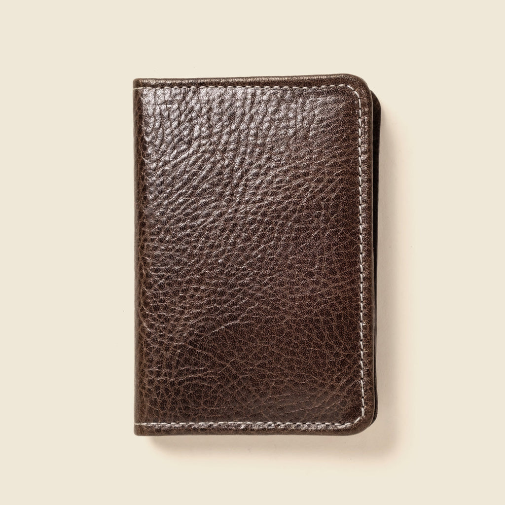 Compact Bifold Wallet with RFID Protection - Olive