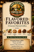 SBR Coffee Co. Flavored Coffees Sample Pack