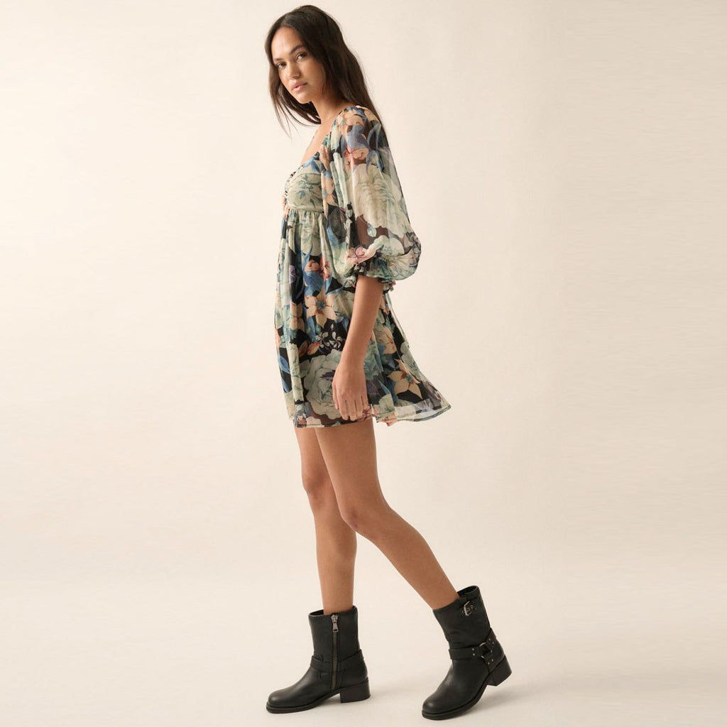 Floral Dream Babydoll Dress