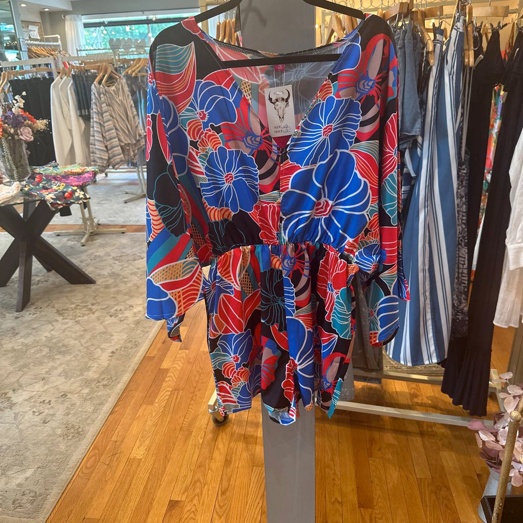 Floral Fling Romper