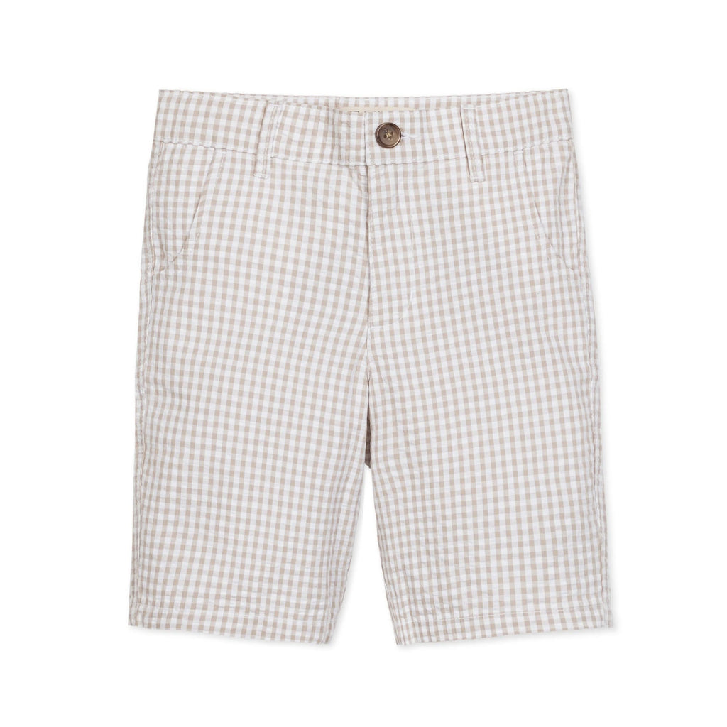 Organic Seersucker Short