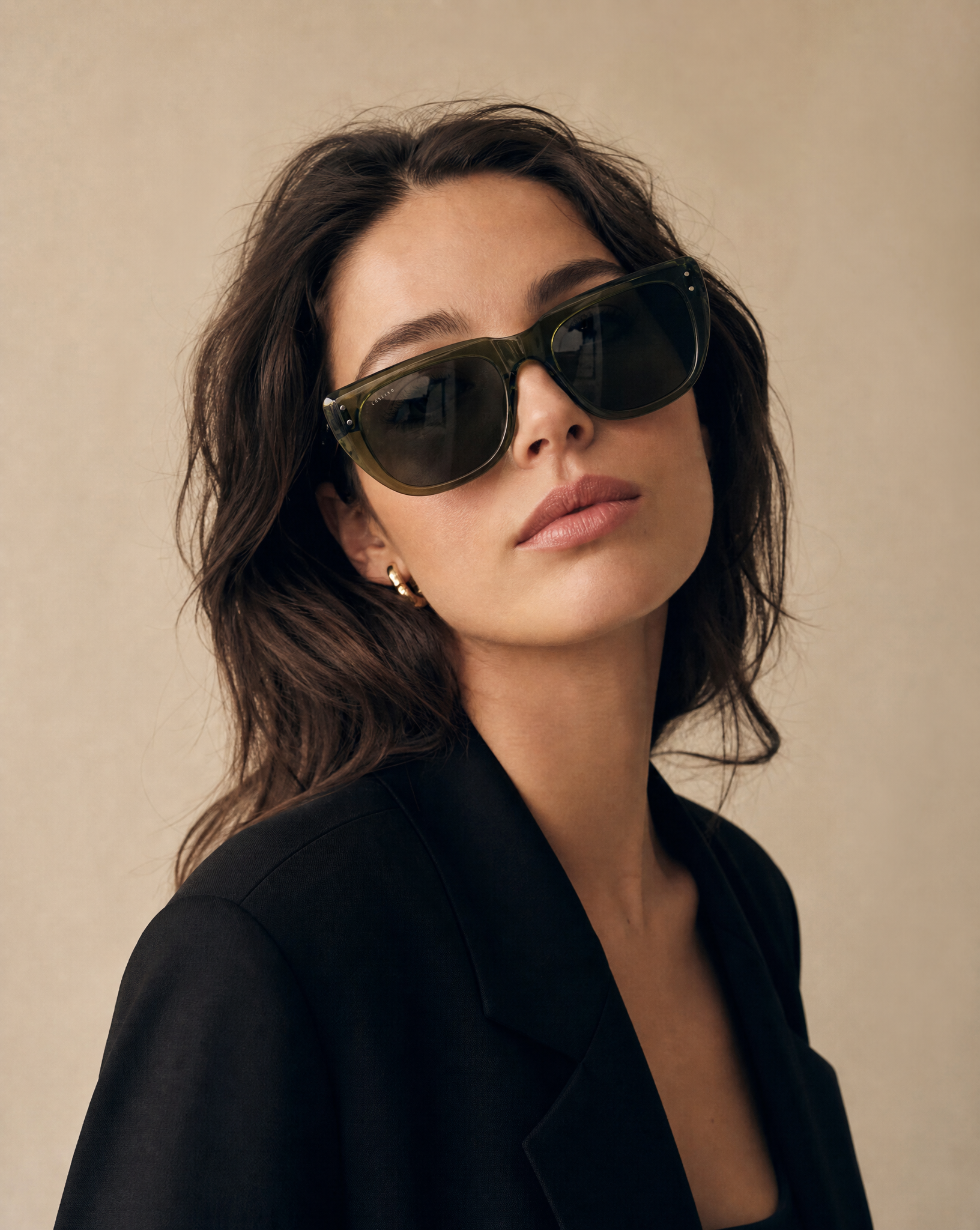 Cheri 52mm Cat Eye Sunglasses | Green