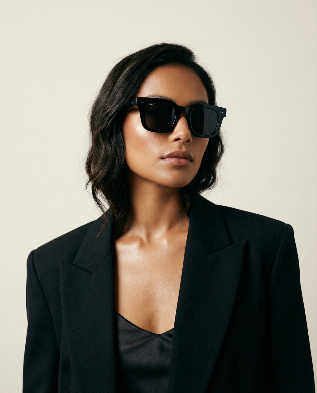 Cuadra 46mm Square Sunglasses | Black