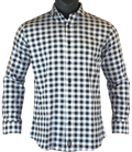 The Titan - Grey Plaid Long Sleeve