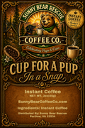 Cup for a Pup in a Snap ~ Instant Coffee