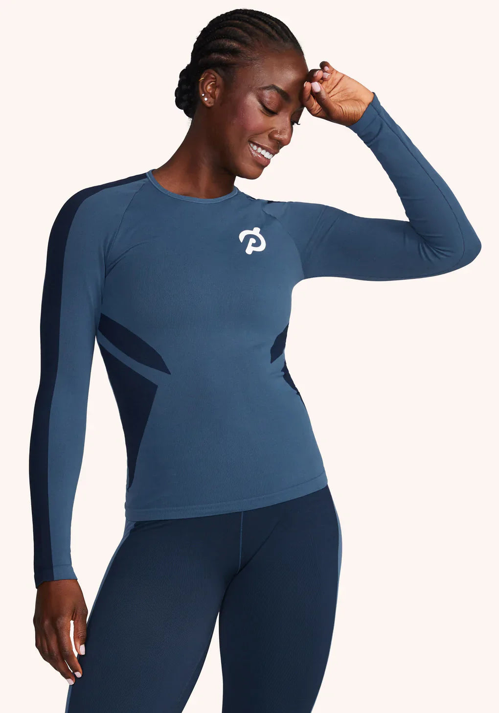 Peloton Seamless Long Sleeve Top, Size Large