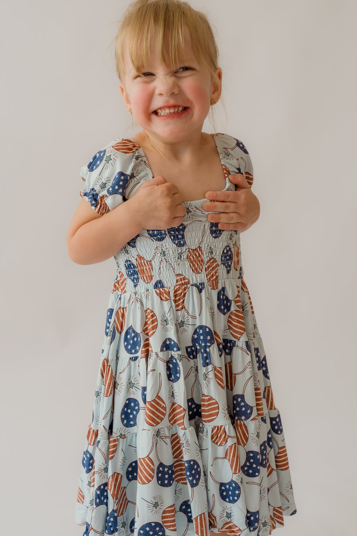 Magical Ears Shirred Dress