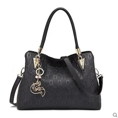 Women's Big Cowhide Shoulder Bag | Female Split Leather Handbag & Fashion Lady Tote (Large Capacity Top Handle & Crossbody Bag)