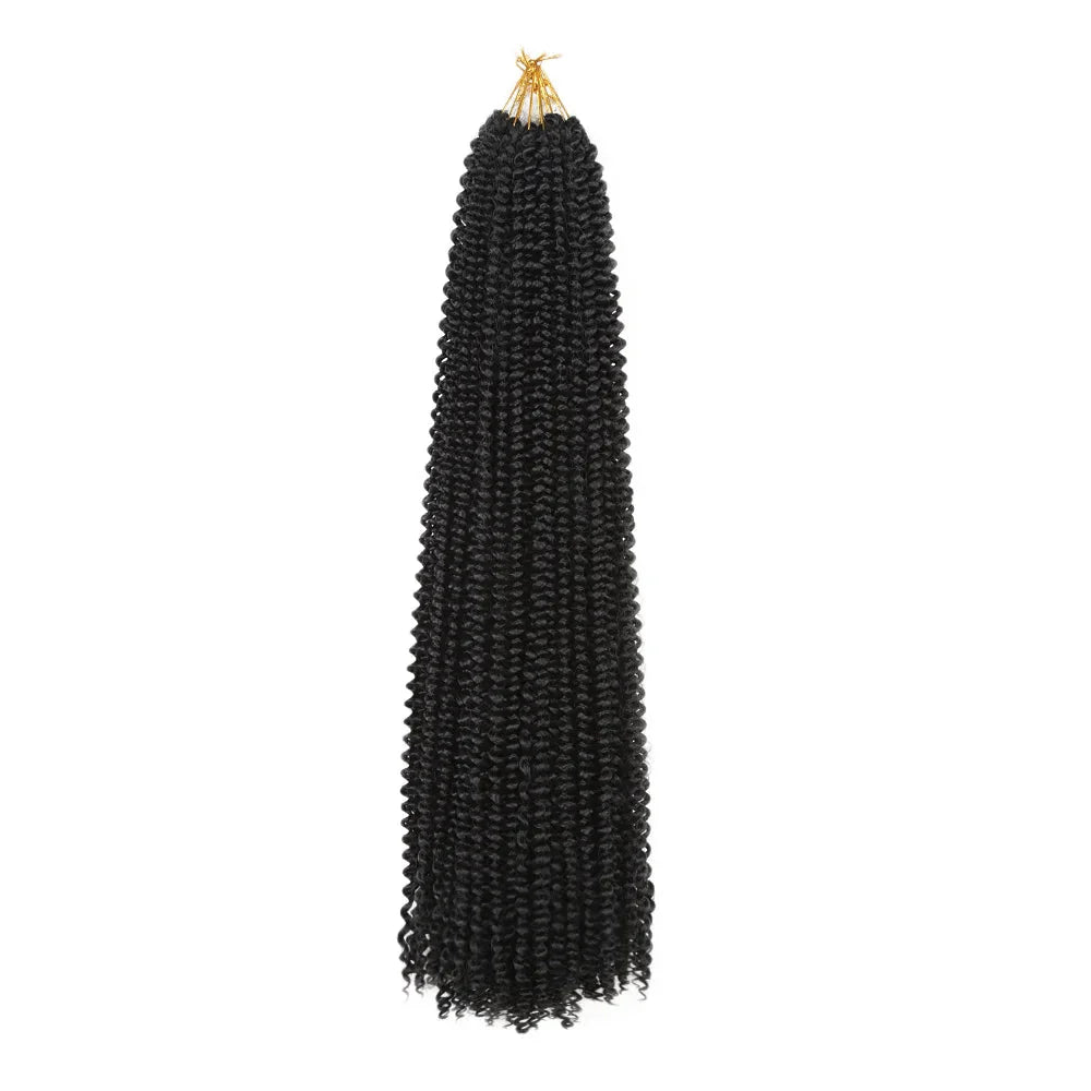 30" Passion Twist Crochet Hair - Ombre - Pre-Looped - 16 Strands/Pack - Synthetic