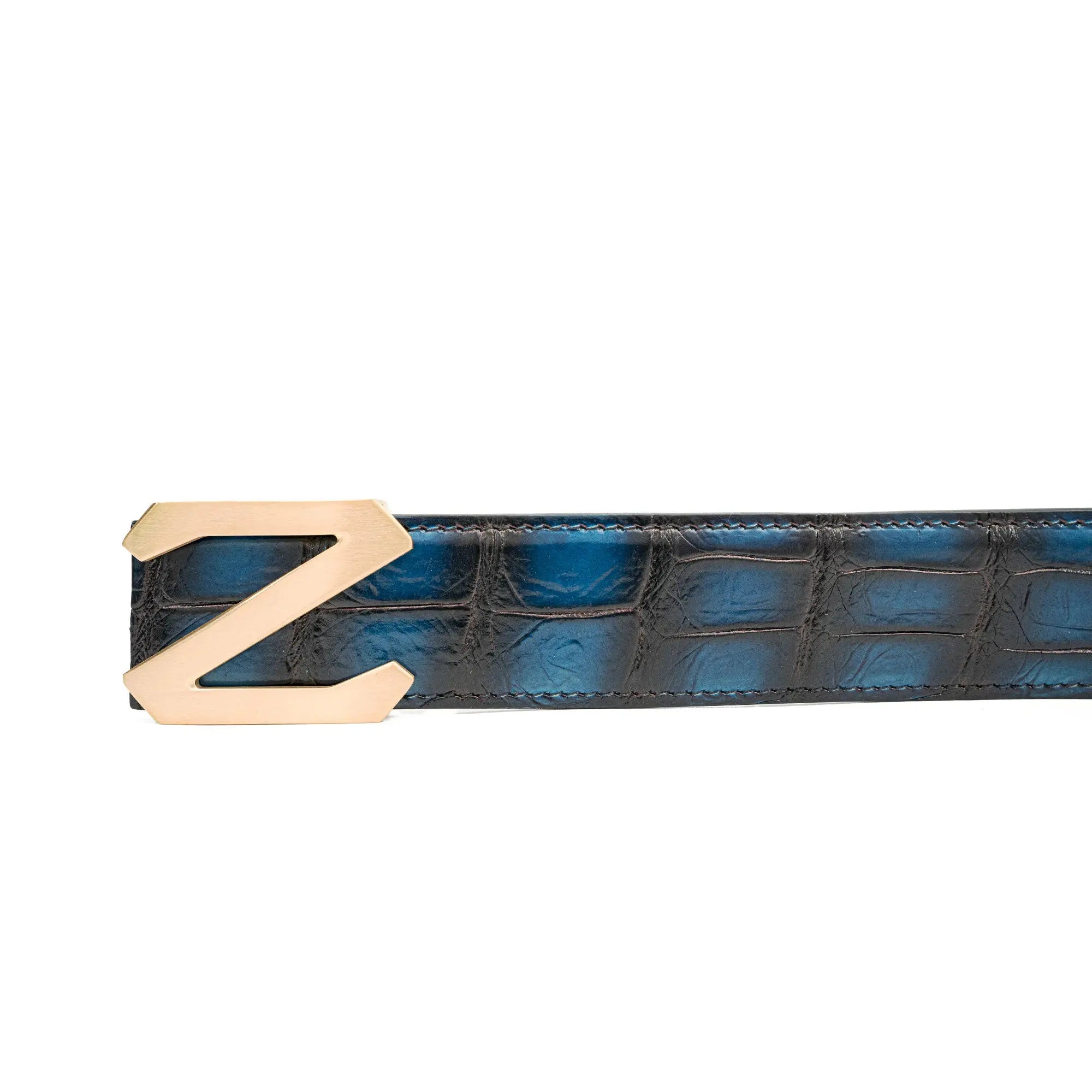 Handcrafted Alligator Leather Belts DVG205
