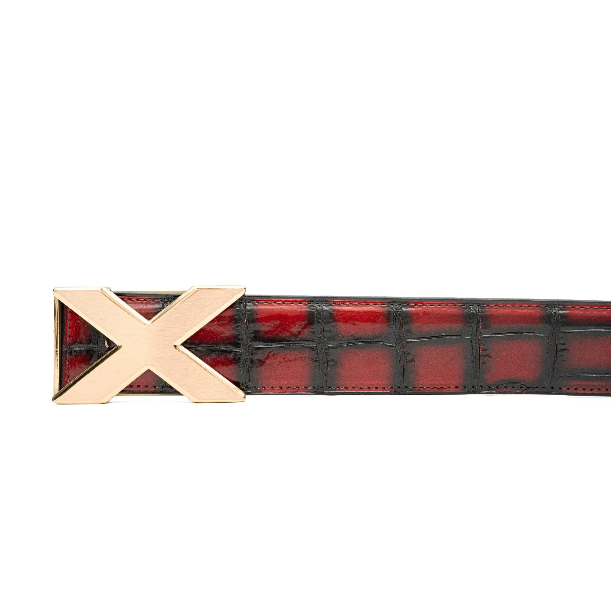 Handcrafted Alligator Leather Belts DVG220