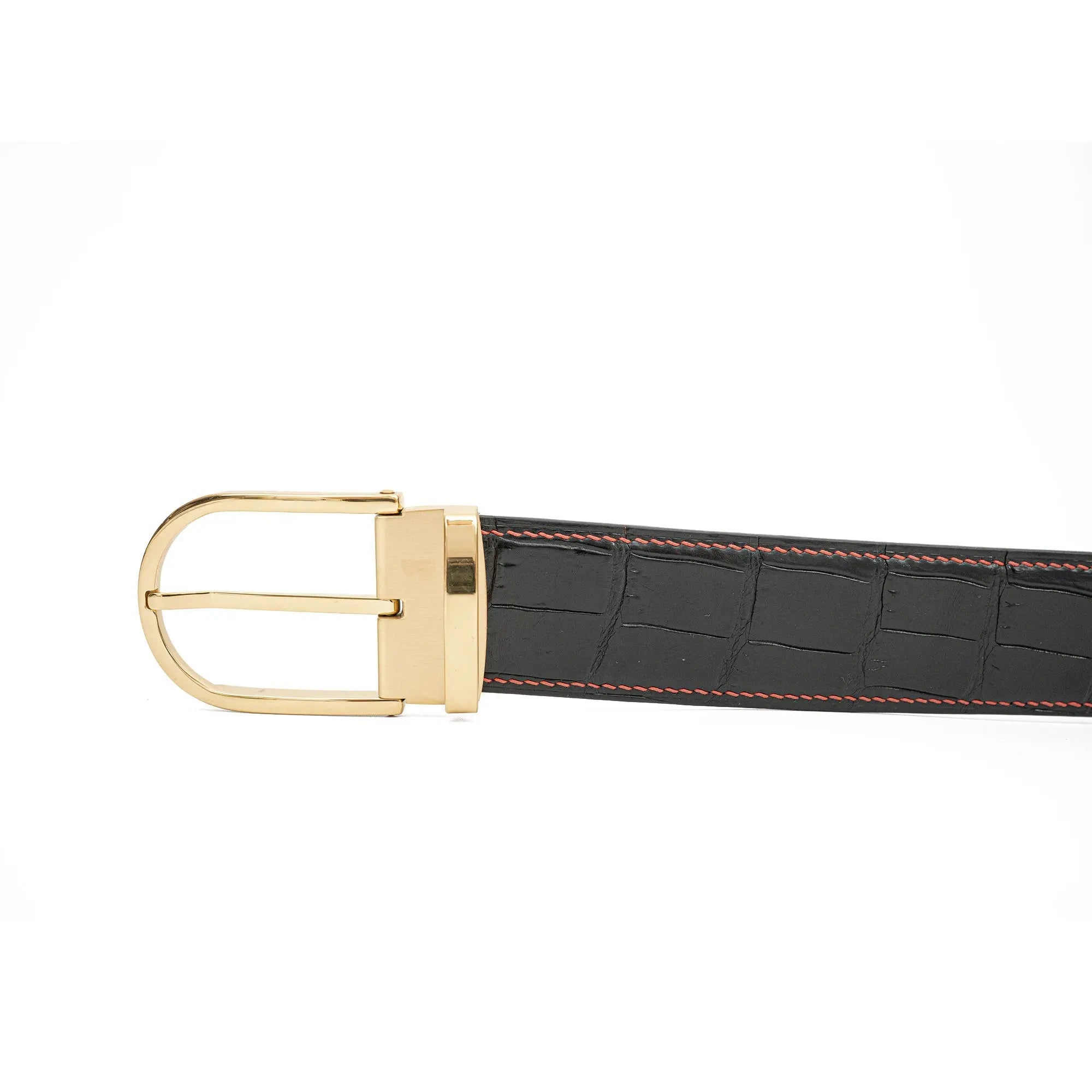Handcrafted Alligator Leather Belts DVG3124