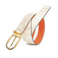 Handcrafted Alligator Leather Belts DVG318