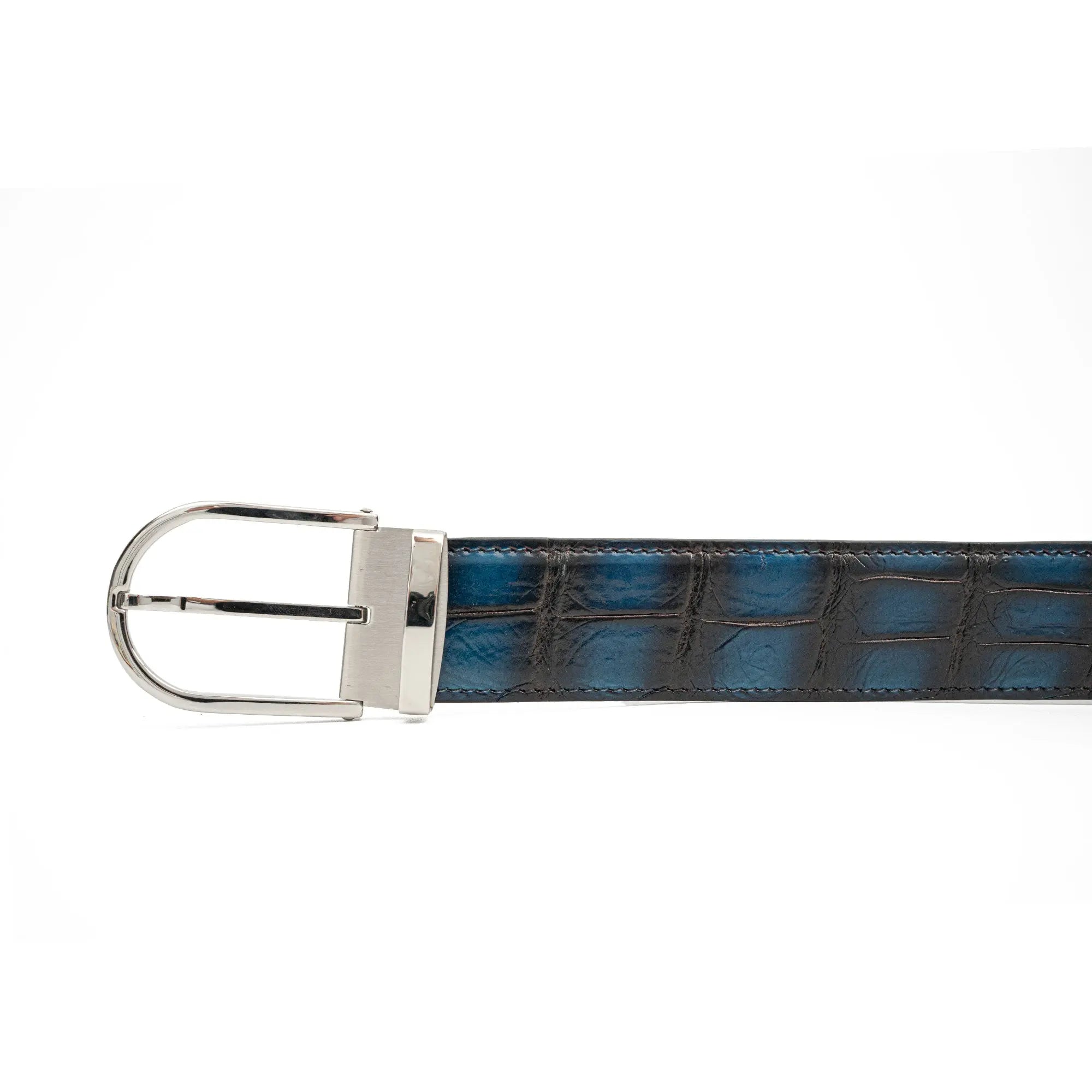 Handcrafted Alligator Leather Belts DVG331