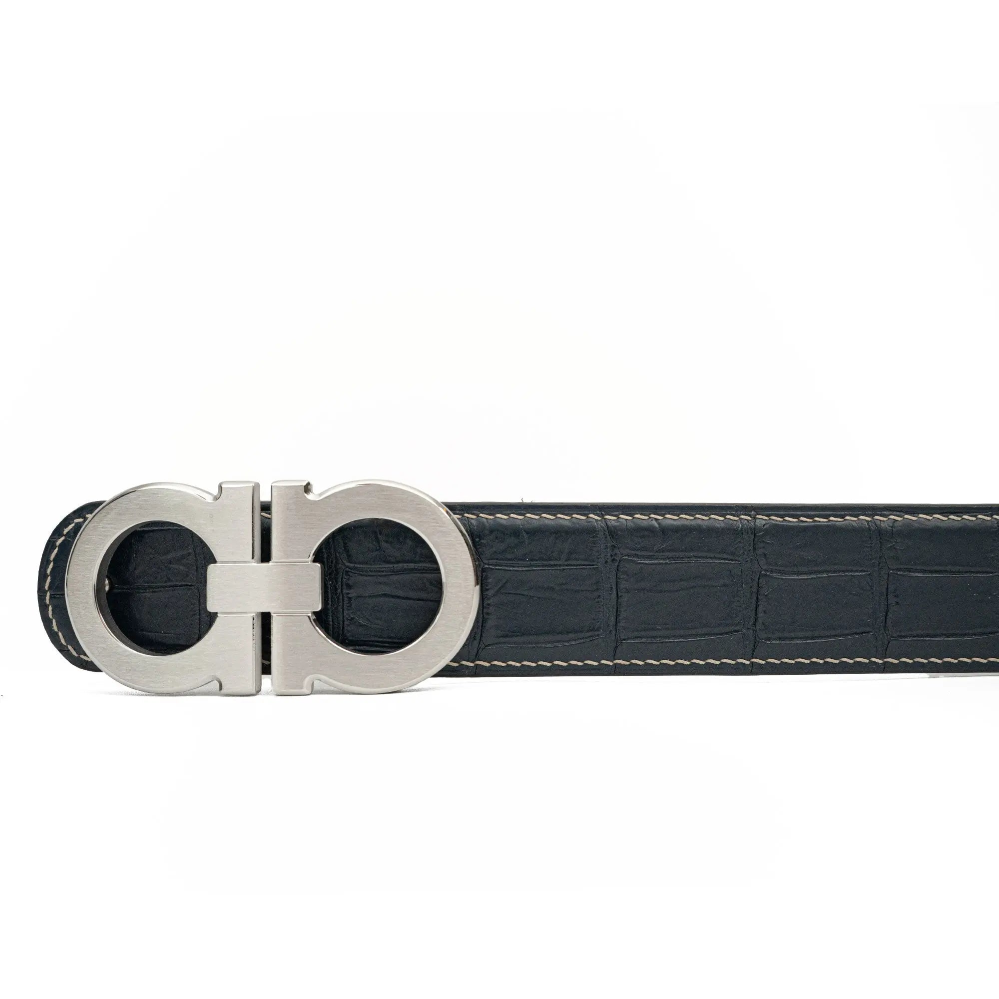 Handcrafted Alligator Leather Belts DVG345