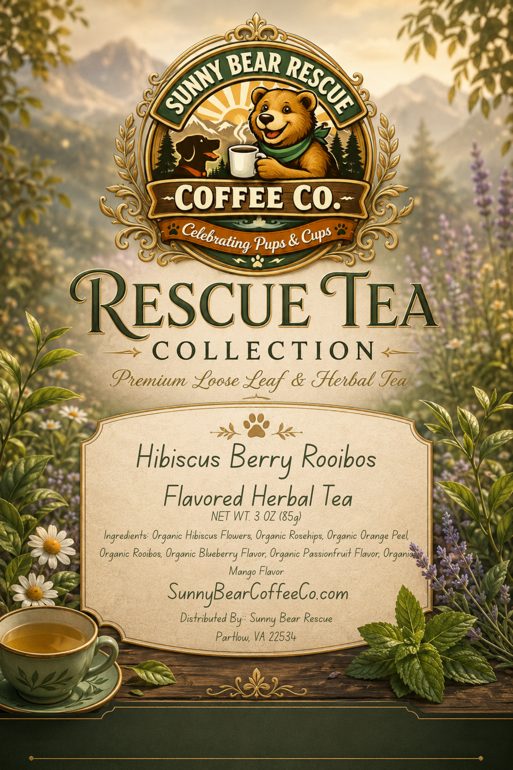Hibiscus Berry Tea
