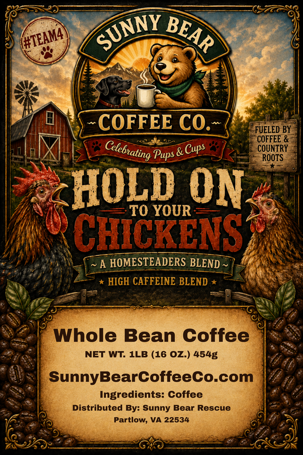 Hold on to Your Chickens ~ A Homesteaders Blend