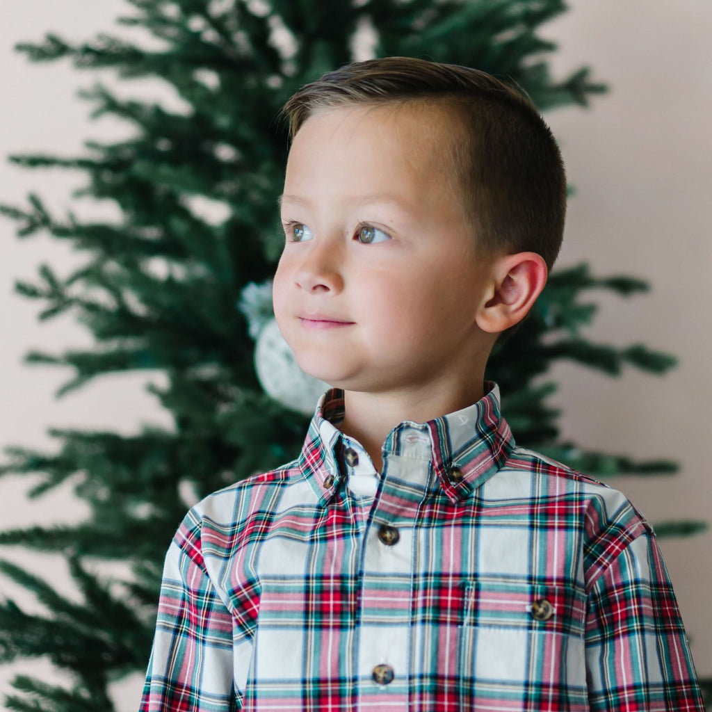 Stretch Poplin Button Down Shirt